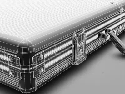 Poker case 3D model