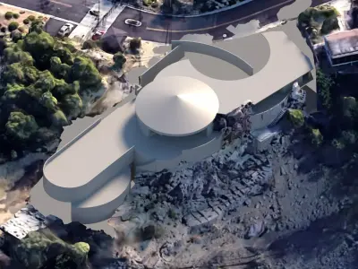 Elrod House John Lautner 3D model