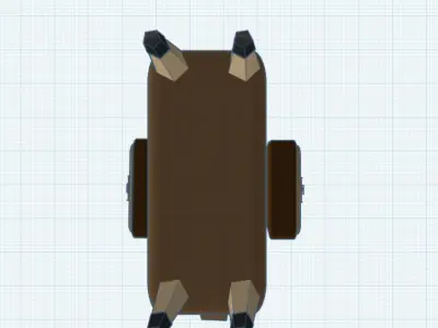 Royal Llama Loot Chest - Stylized Game Asset Low-poly 3D model