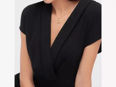 BULGARI - BVLGARI BVLGARI - NECKLACE - WITH HOLE  3D print model