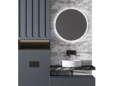 Luxury Bathroom 205 3D model