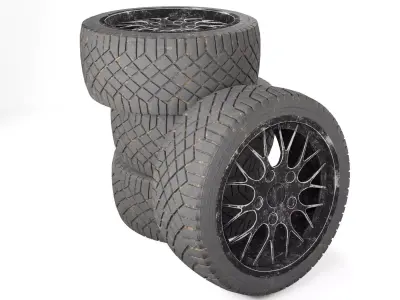 Wheel of car 3D model