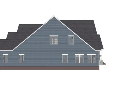 Craftsman House-41 3D model