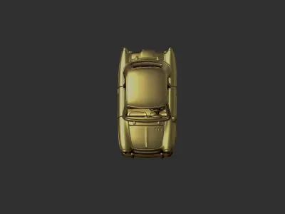 Car  pony toy 3d model  3D print model