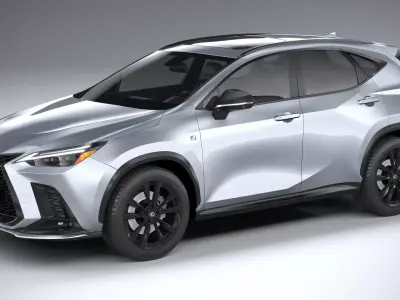 Lexus NX300 F-Sport 2022 3D model