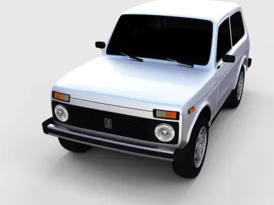 Lada Niva rev 3D model