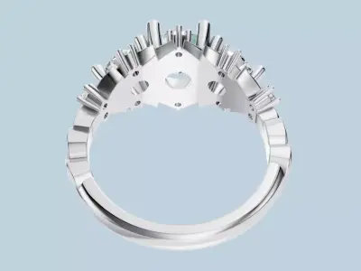 Jungle Ring 3D print model