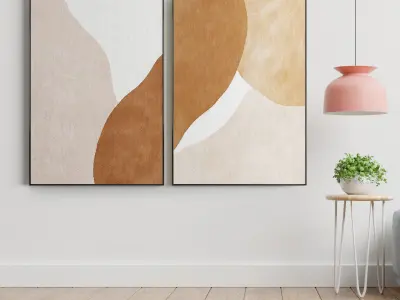 Photo Frame 195 Low-poly 3D model