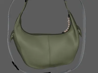 Handbag 01 3D model