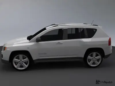 Jeep Compass 2011 3D model