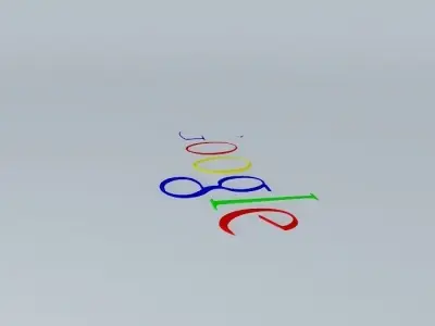 Google Logo / Icon Free 3D model