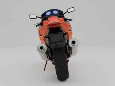 SUZUKI Hayabusa 3D model