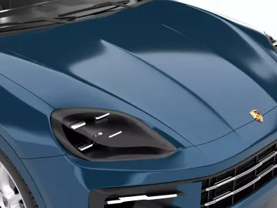 Porsche Cayenne 2025 HQ 3d model 3D model