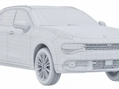 Lynk Co 02 3D model