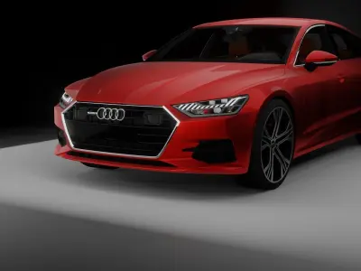 Audi A7 3D model by assits from CGTrader