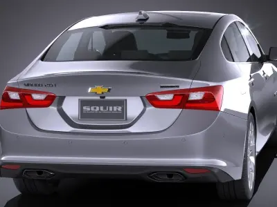 Chevrolet Malibu 2017  3D model