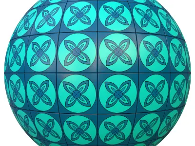 tile patterned 36-seamless-4k-pbr  Texture