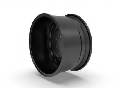 black rhino rim design 3D print model