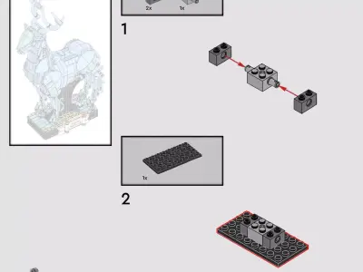 TwindBricks3D - 76414 Expecto Patronum 3D print model