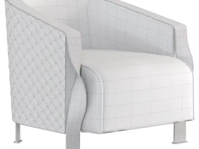  Noir Armchair By Elve Luxury 3D model