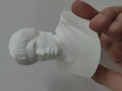 Diego Maradona 3D Printable Bust 3D print model