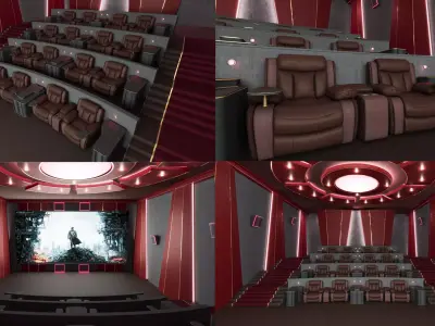 Home Theater  3D model