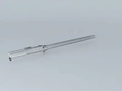 Star Wars Luke ANH LightSaber Free 3D model