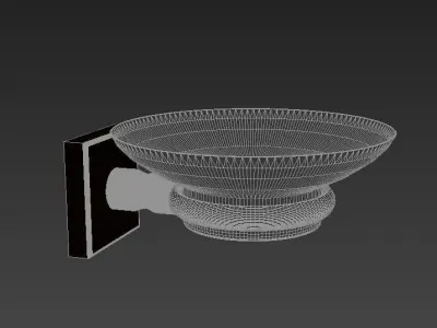 Bay Soap Dish 3D model