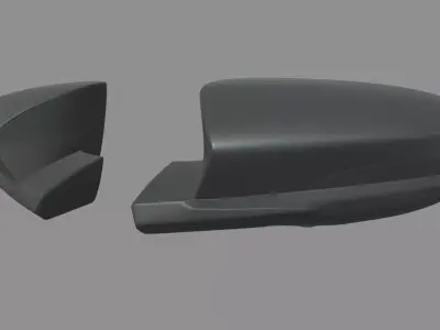 Car Mirror Hyundai i20 N 2022 3D model