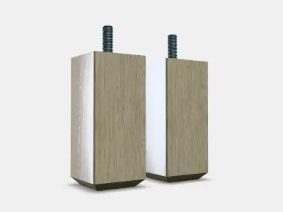 STUBBARP Leg 2 Low-poly 3D model