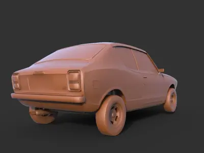 Datsun 100A  3D print model