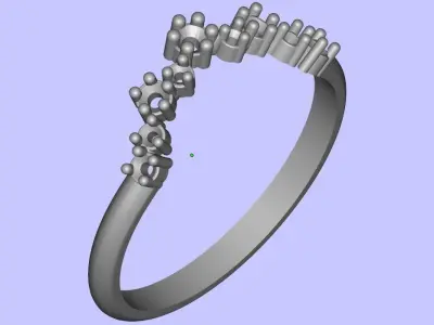 Women s Single ring 3D print model
