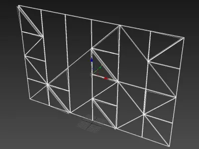 Wall Panel 11 3D model