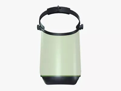 Face shield 3D model