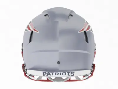 Riddell NFL Full Size Football Helmet with Facemask 3D model