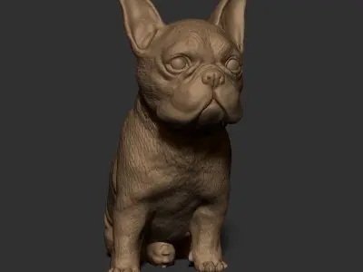 Frenchie Bulldog 3D print model