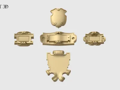Mini Cartouche Set 3D print model