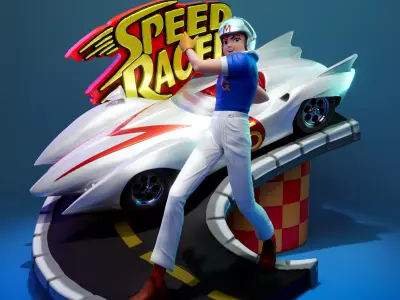 Speed Racer 3D print model