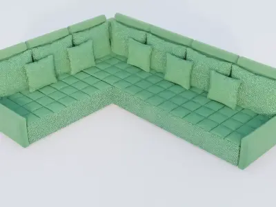 Flexform Greeneville Sofa 3D model