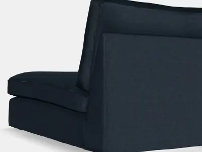 KIVIK Lounge chair 2 Low-poly 3D model