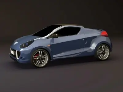 Renault Wind concept car 3D model