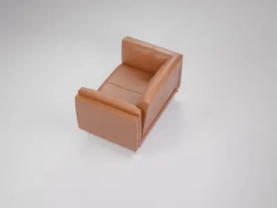 jesper sofa single seater 3D model