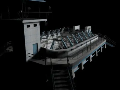 Velociraptor Pen from Jurassic Park 3D model