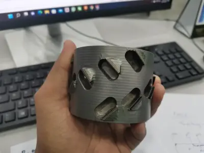 3D CAD Pre-Milling Cutter PCD Diamond for wood working 3D print model