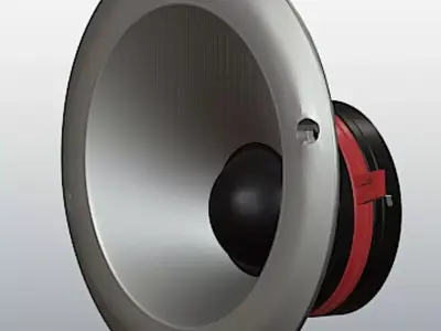 Ground Zero GZCT 19N-PROX S Tweeter - High Poly Free 3D model