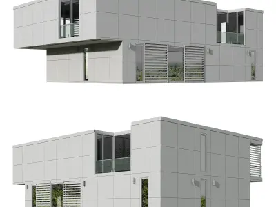 Modern Villa 4 3D model