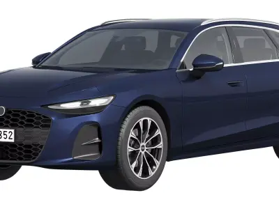 Audi A6 Avant 2026 3D model