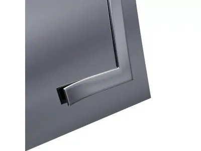 QUA Mirror A4 Corona and Vray 3D model