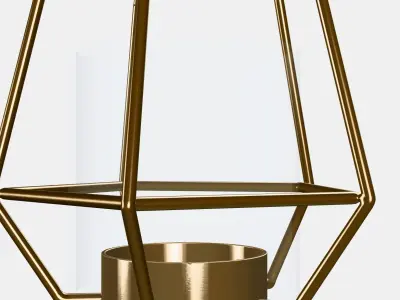 PARLBAND Tealight holder Low-poly 3D model