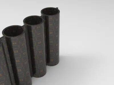 Huye Vase Low-poly 3D model